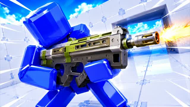 RED VS BLUE CLASH DRIVE 🔴🔵 — Fortnite Creative map