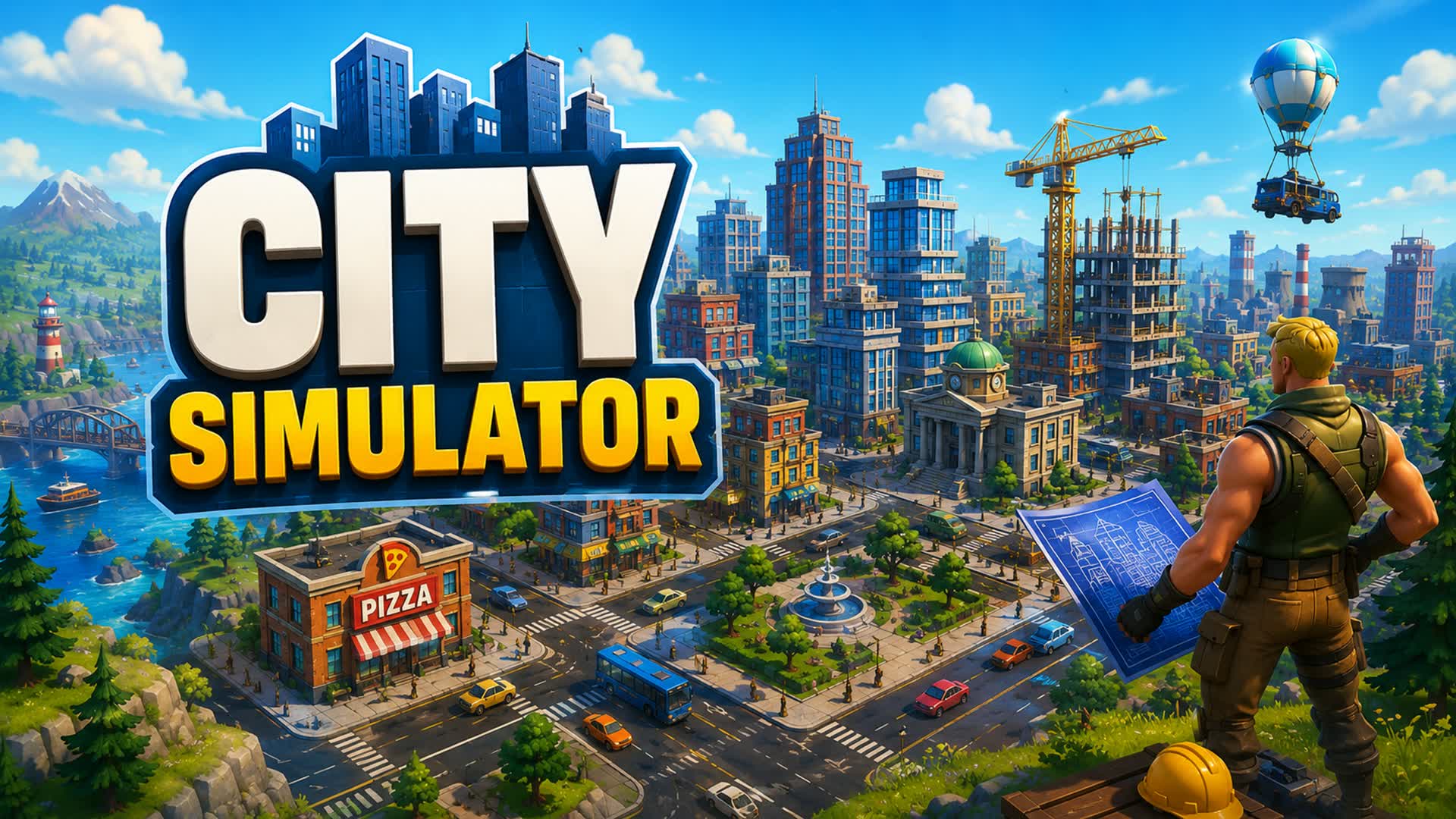 City Simulator — Fortnite Creative map