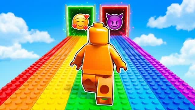 VERY EASY BRICK OBBY DEATHRUN — Fortnite Creative map cover art