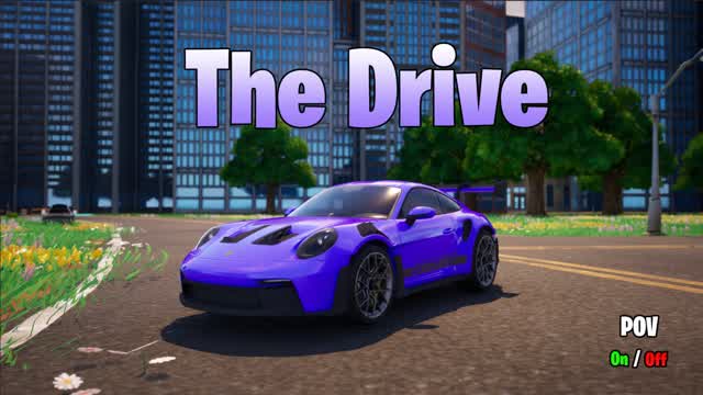 The Drive 🏙 — Fortnite Creative map cover art