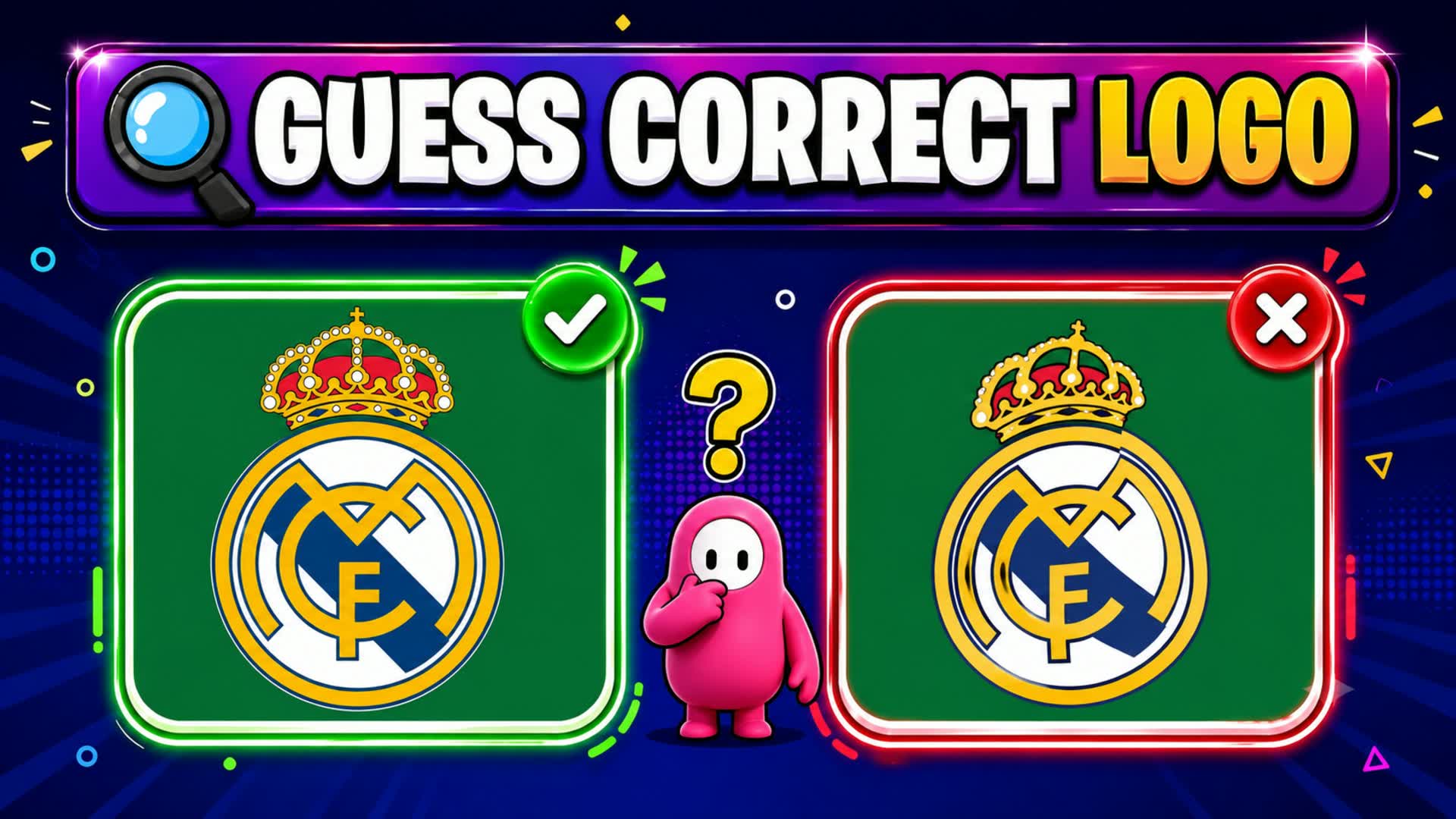 GUESS CORRECT LOGO GAME⭐🔎 — Fortnite Creative map