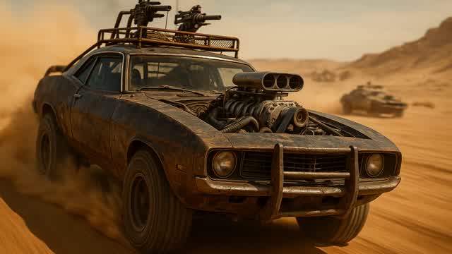 🏜️ Fury Road FFA — Fortnite Creative map cover art