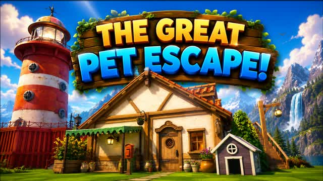 🐾 The Great Pet Escape — Fortnite Creative map