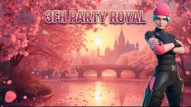 3FH PARTY ROYALE 2.0 — Fortnite Creative map cover art