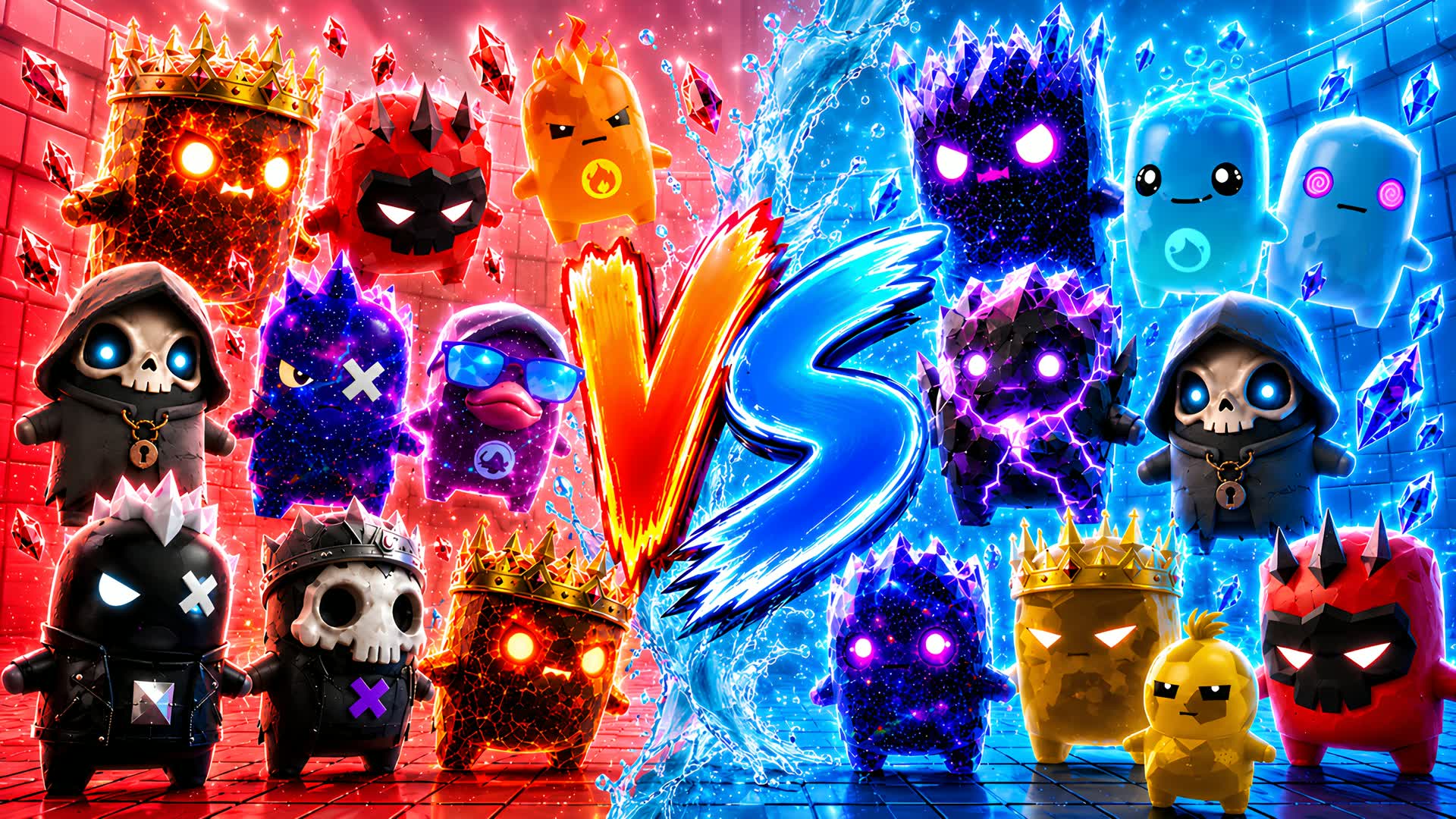 INFINITY RED VS BLUE 🔵🔴 — Fortnite Creative map