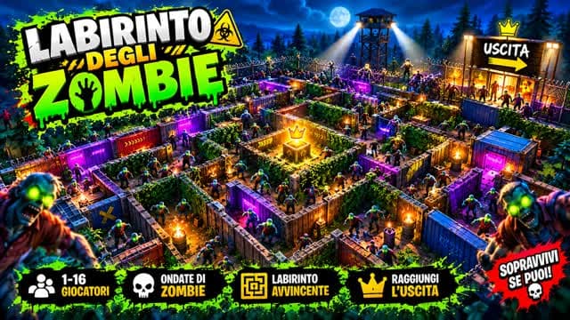 99 NIGHTS IN THE ZOMBIE MAZE — Fortnite Creative map