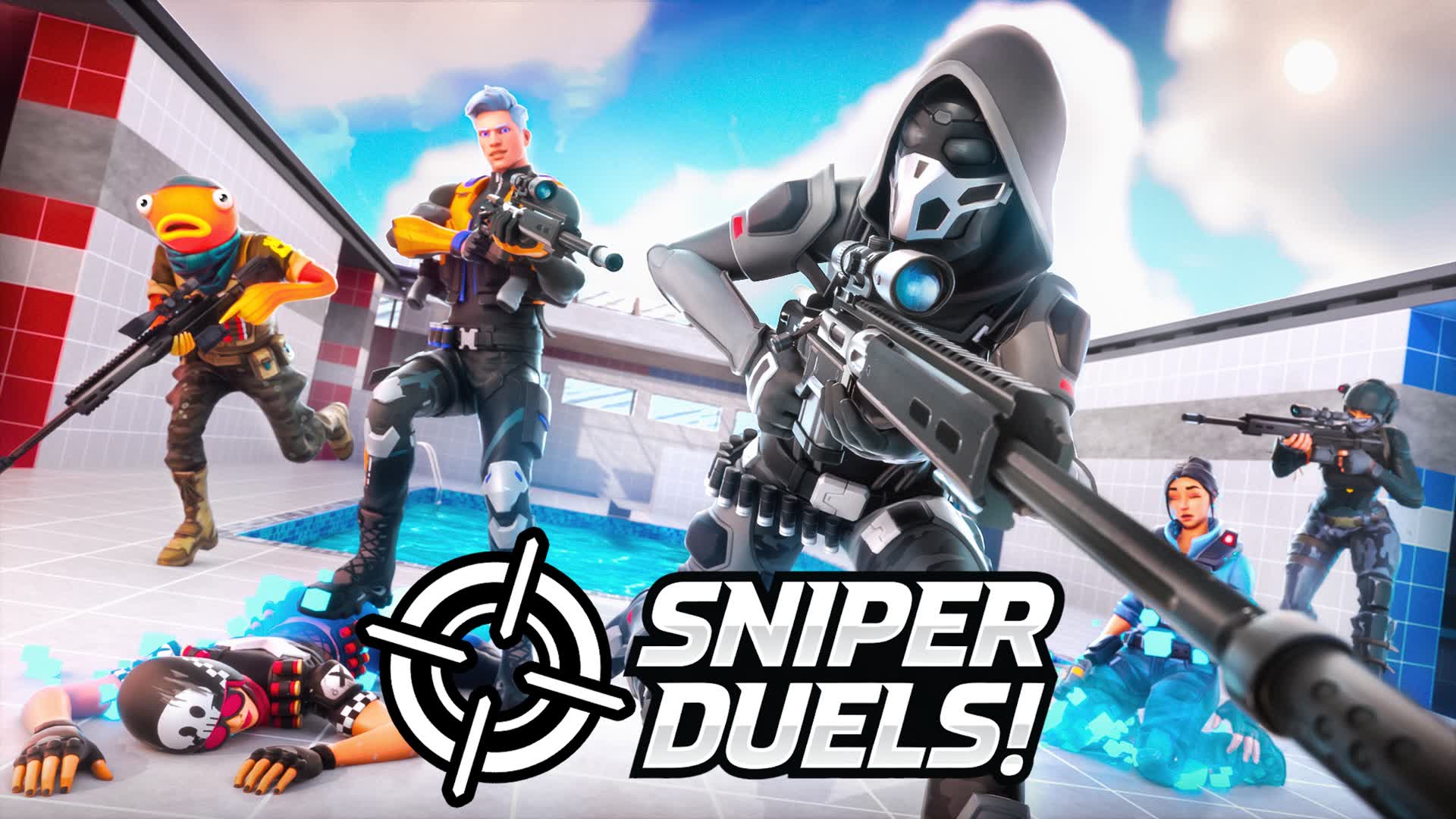 SNIPER DUELS! — Fortnite Creative map