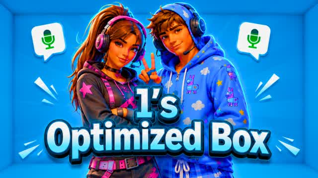 1’s Optimized Box (Voice Chat)🔊 — Fortnite Creative map cover art