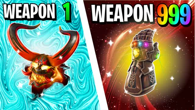 TMNT ONE SHOT 🎯 GUN GAME BOTS — Fortnite Creative map cover art