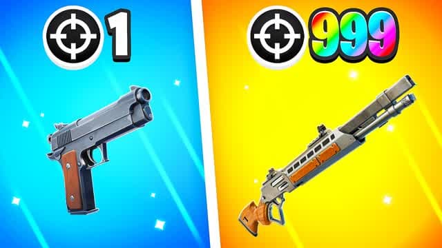 *FIRST PERSON* Gun Game — Fortnite Creative map cover art
