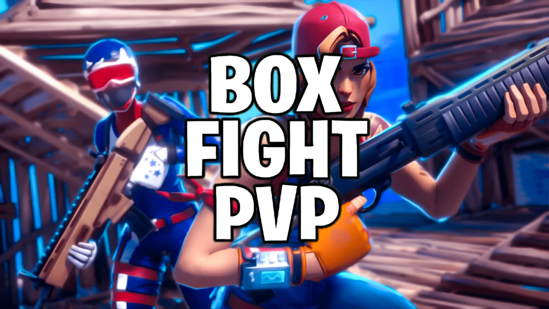 Box Fight (1 vs 1) To (1 vs 15) — Fortnite Creative map