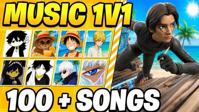 1V1 [MUSIC 🎵] — Fortnite Creative map