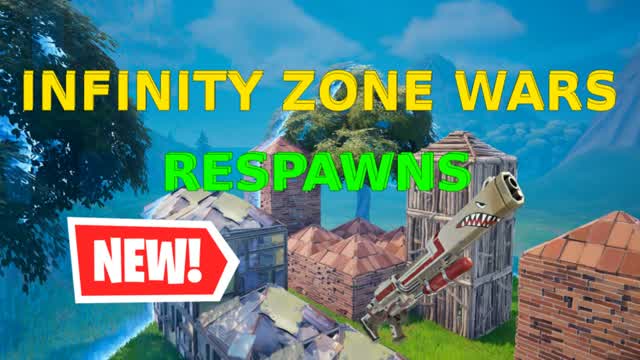 🌌infinity zone wars🌌 — Fortnite Creative map cover art