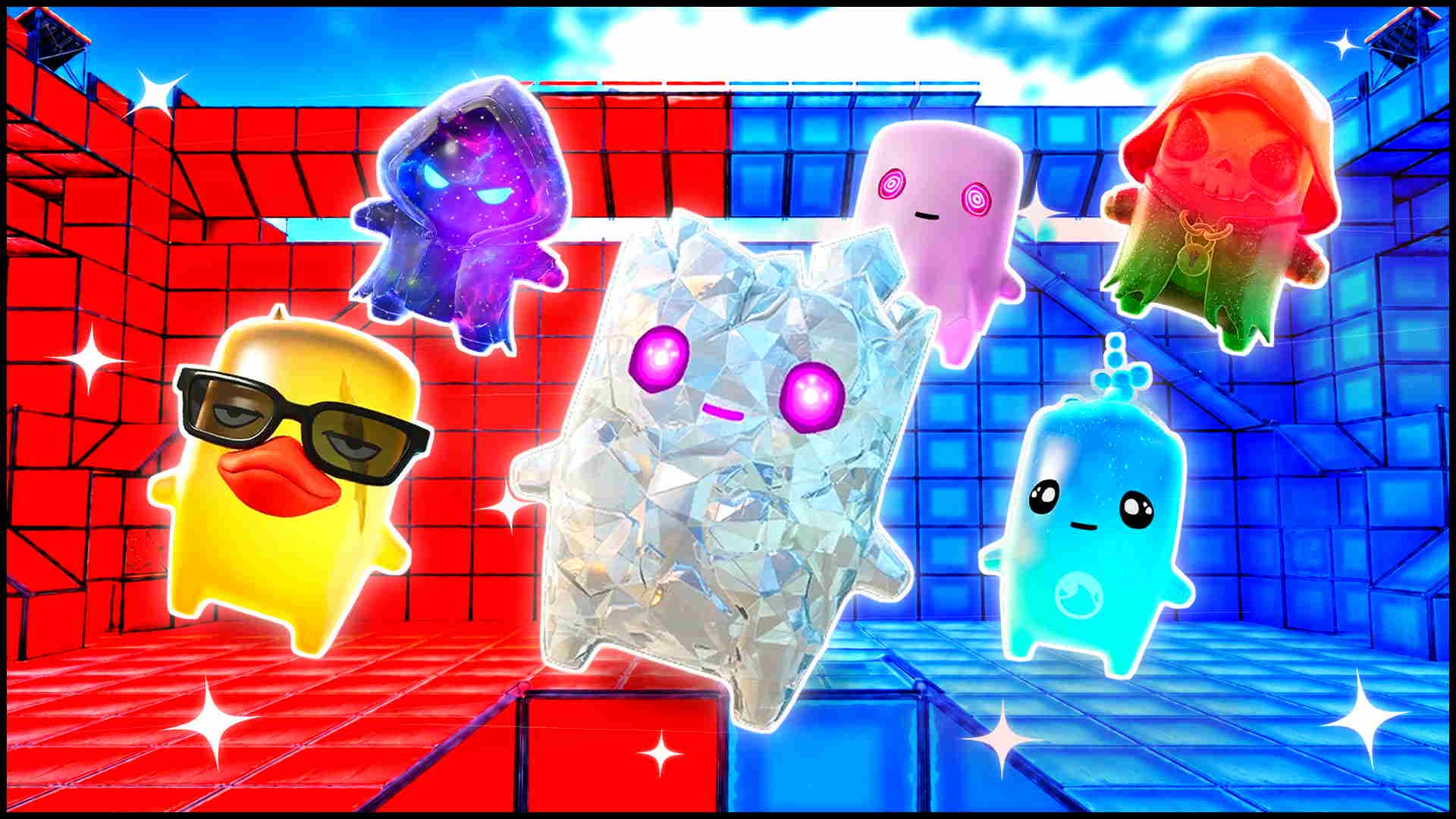 RED VS BLUE ECHO DRIVE 🔴🔵 — Fortnite Creative map
