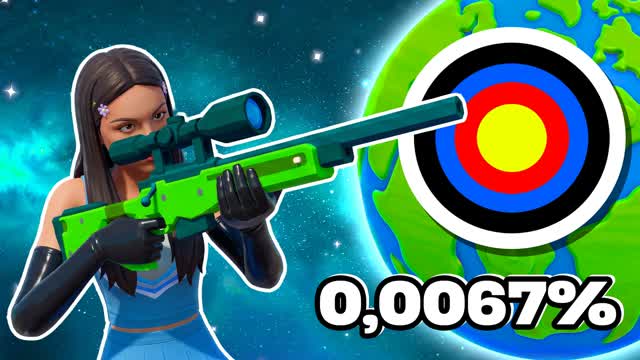 EASY TRICK SHOT PARKOUR 165+🎯 — Fortnite Creative map