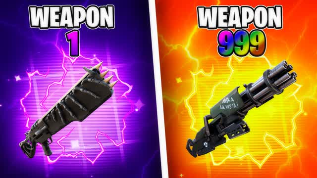 👻SPOOKY GUN GAME🎃 ONE SHOT🎯 — Fortnite Creative map
