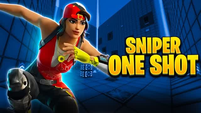 Sniper FFA One Shot! — Fortnite Creative map cover art