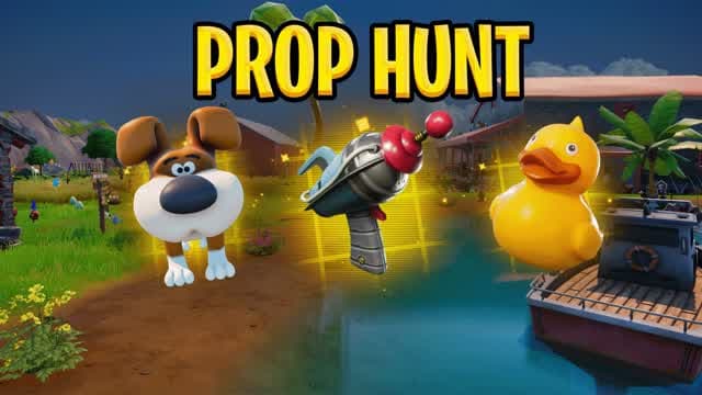 FATAL PROP HUNT — Fortnite Creative map cover art
