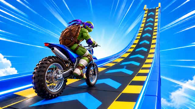 Kids' Mega Ramp - Car Game — Fortnite Creative map