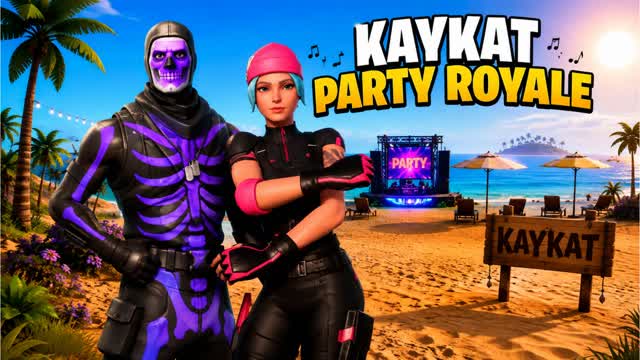 KAYKAT PARTY ROYAL 🎉 — Fortnite Creative map cover art
