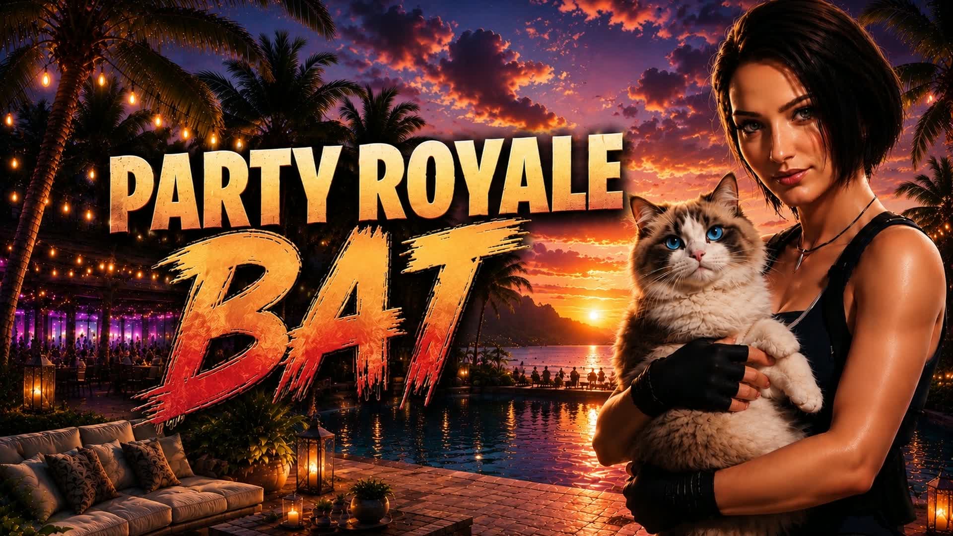 BAT Party Royal — Fortnite Creative map