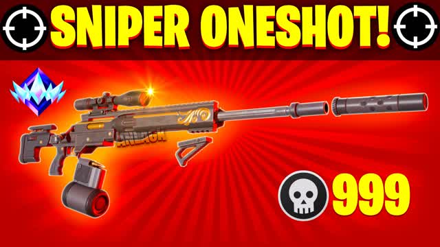 SNIPER ONESHOT — Fortnite Creative map cover art