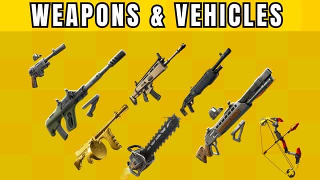 SUPER 1V1 WEAPONS - FREE FOR ALL — Fortnite Creative map