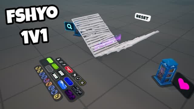 FSHYO 1V1 — Fortnite Creative map