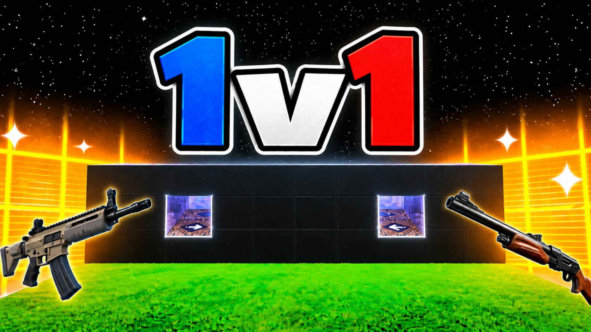 1v1 zonewars — Fortnite Creative map