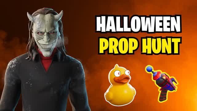 Haunted House 🎃 Prop Hunt Halloween — Fortnite Creative map cover art