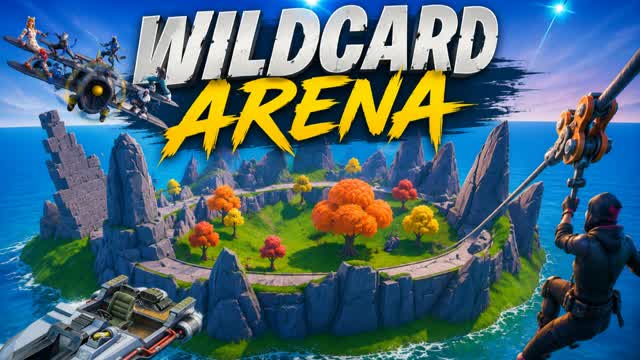 Zero Build Wildcard Arena — Fortnite Creative map cover art