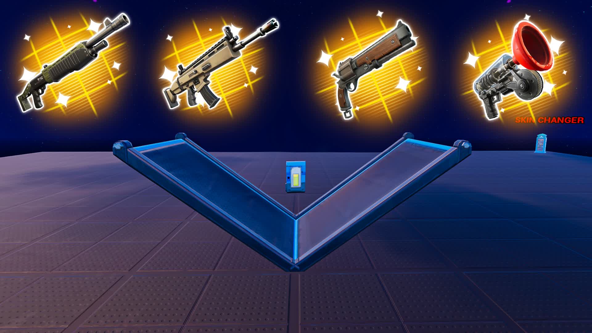 a 1v1 — Fortnite Creative map