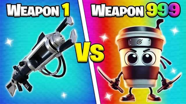 INSTANT GUN GAME ⚡ — Fortnite Creative map cover art