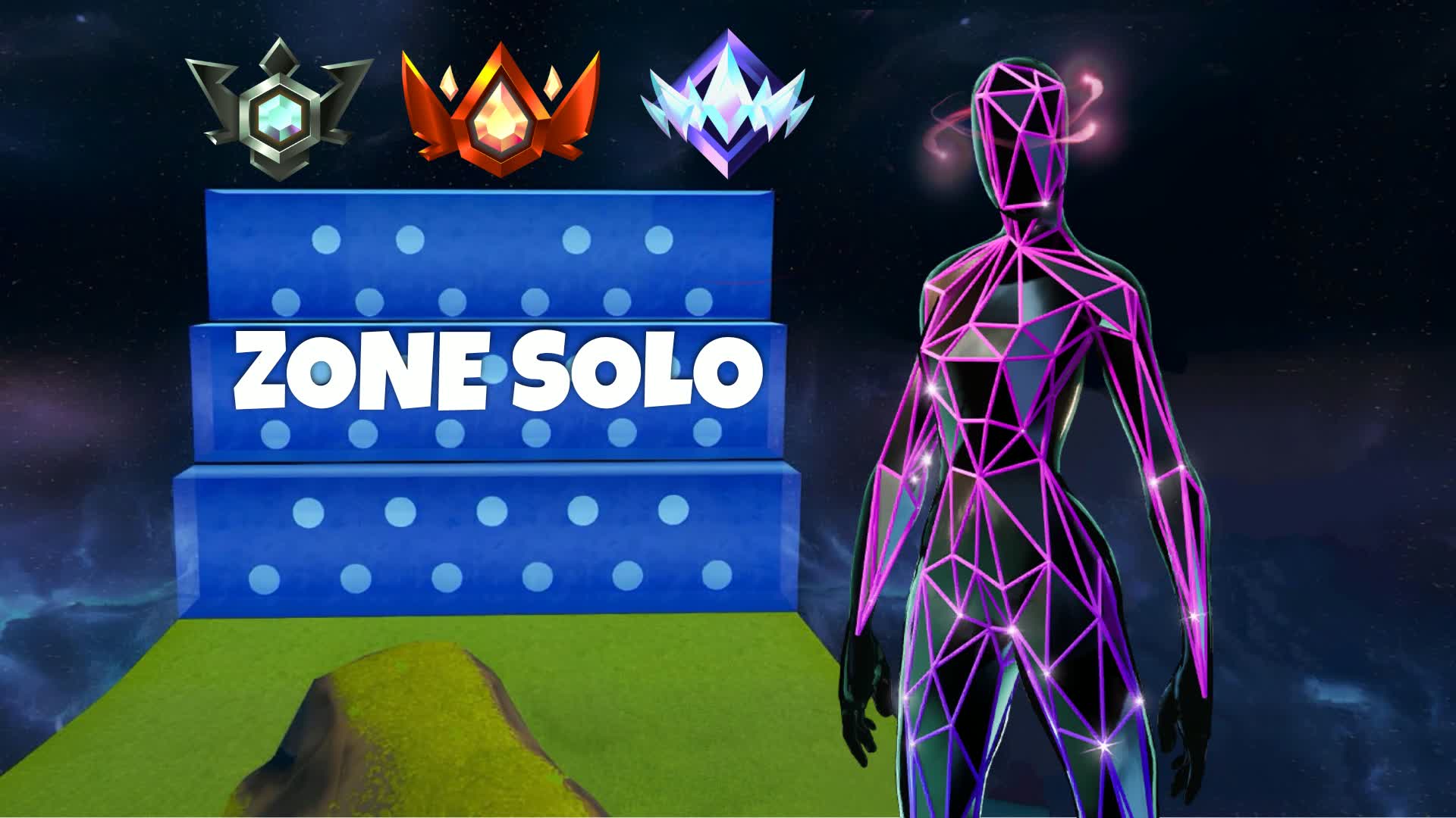 Zone Wars Nekky — Fortnite Creative map