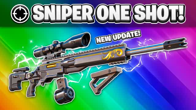 ISLAND ONE SHOT SNIPER CITY 🎯 — Fortnite Creative map