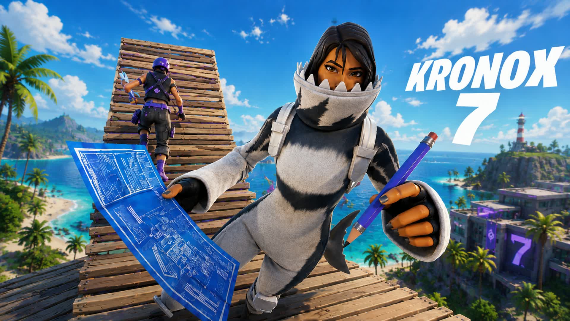 1v1 Kronox7 — Fortnite Creative map