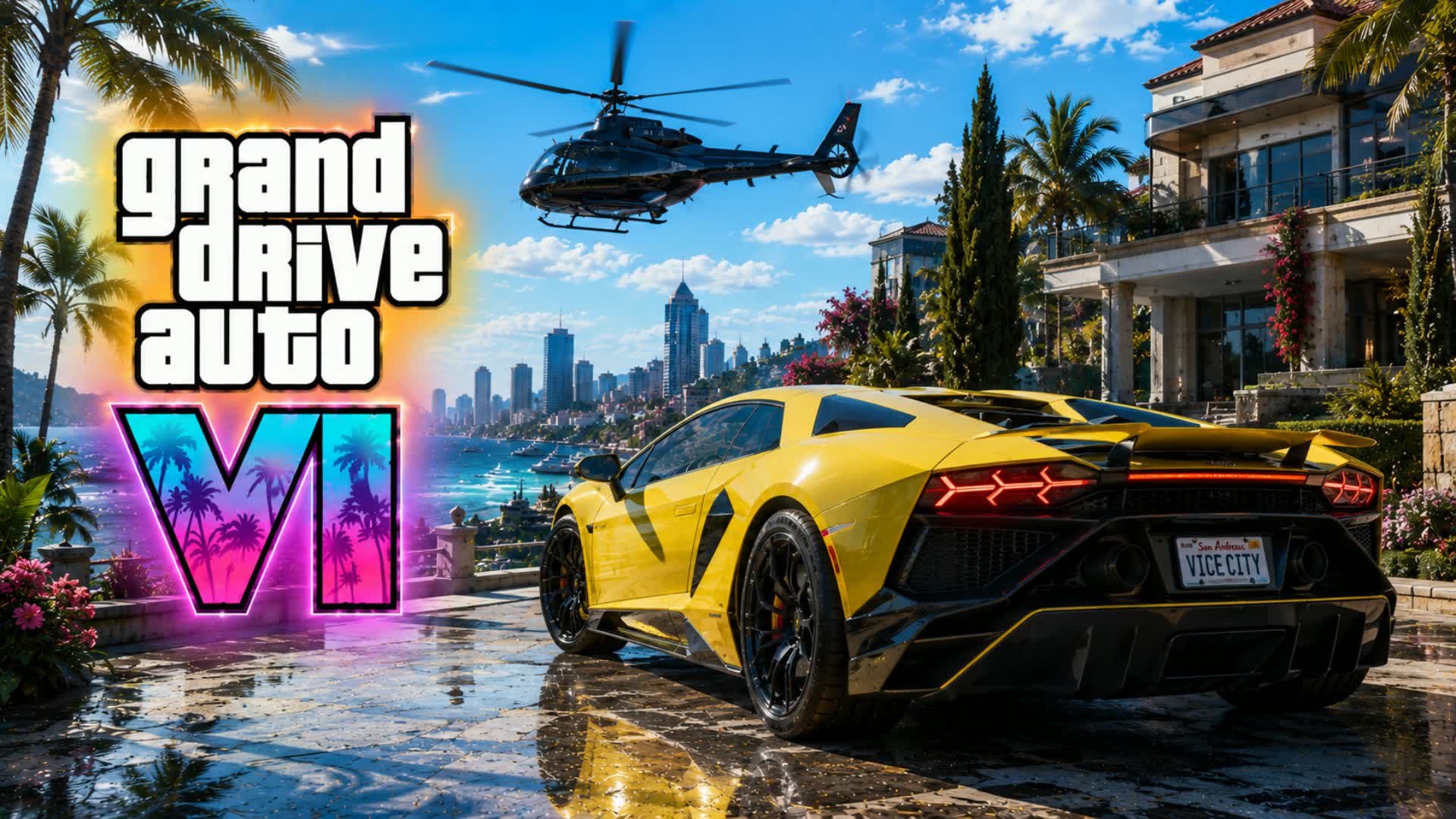 GDA VI 6🚗 SPEED CARS CITY — Fortnite Creative map
