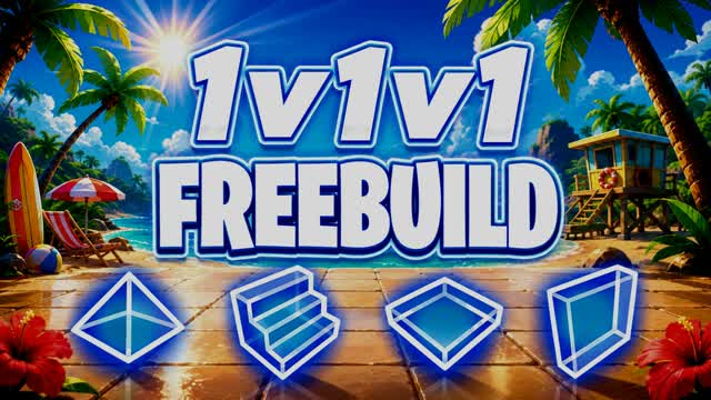 SPIDER 1v1v1 FREE BUILD — Fortnite Creative map
