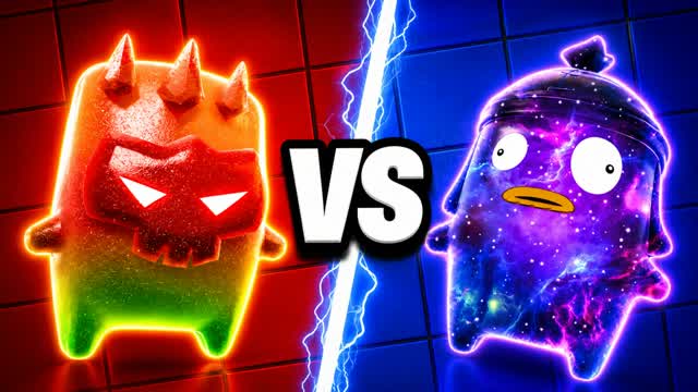 CRAZY SPRITES NUKES RIVALS RED VS BLUE — Fortnite Creative map