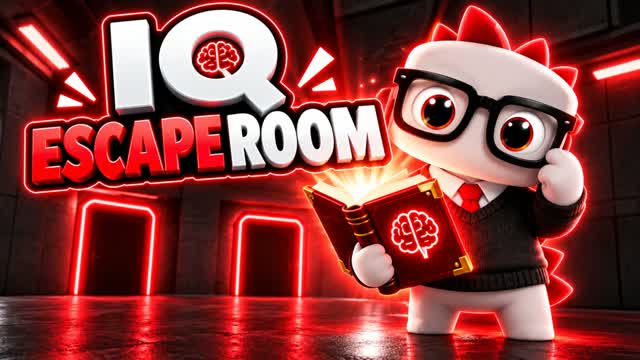 IQ ESCAPE ROOM 85+ — Fortnite Creative map