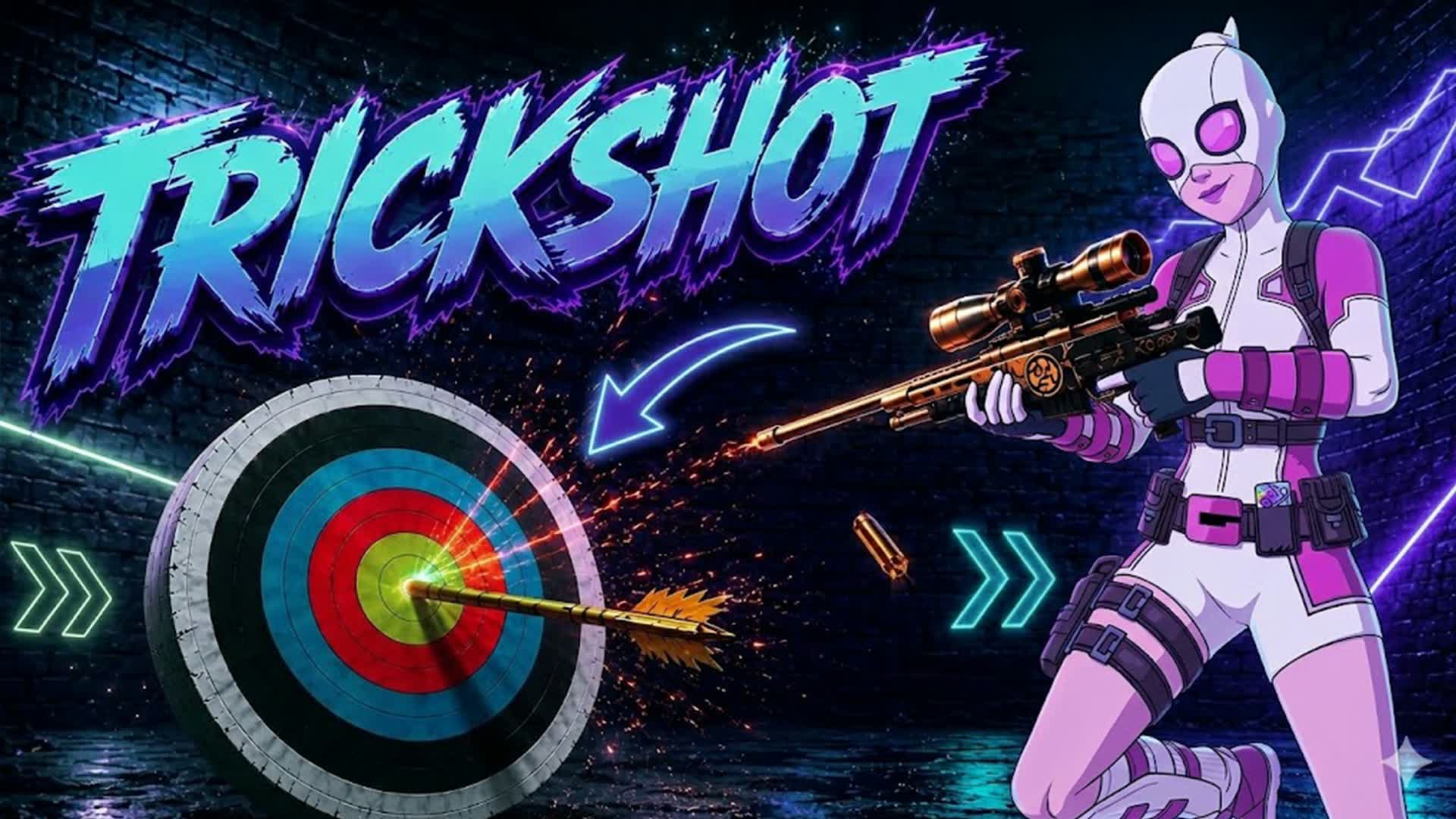 TRICKSHOT funny — Fortnite Creative map