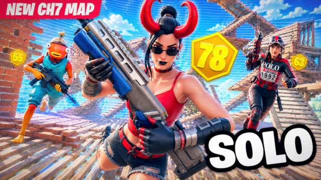 SOLO CUP [ENDGAME] — Fortnite Creative map