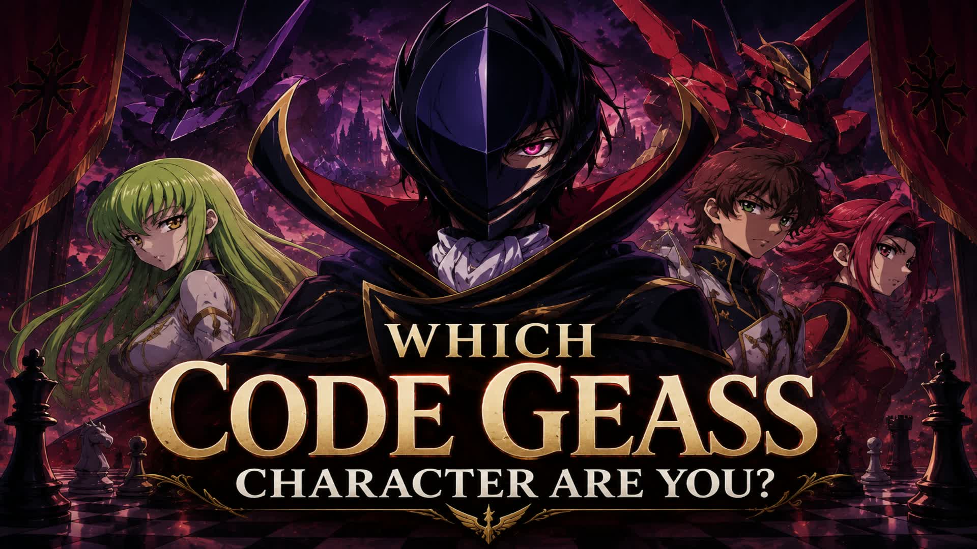 Which Code Geass Character Are You? — Fortnite Creative map