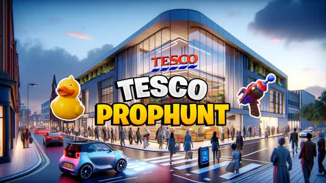 TECSO STORE PROP HUNT — Fortnite Creative map cover art