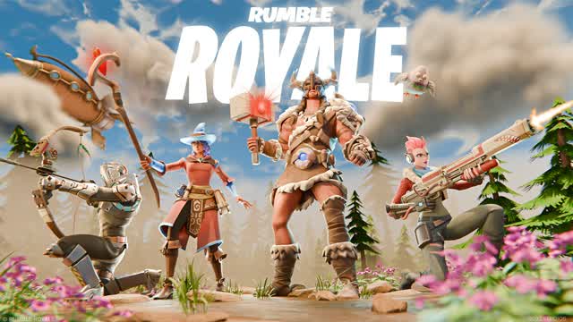 RUMBLE ROYALE — Fortnite Creative map cover art