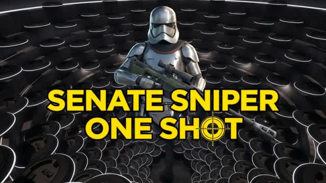 SENATE SNIPER ONE SHOT — Fortnite Creative map cover art