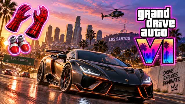 GRAND DRIVE AUTO VI — Fortnite Creative map