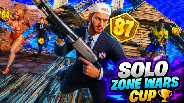 Solo Zone Wars cup — Fortnite Creative map