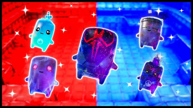 RED VS BLUE VOLT CHASER 🔴🔵 — Fortnite Creative map cover art