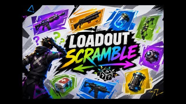 Loadout Scramble — Fortnite Creative map cover art